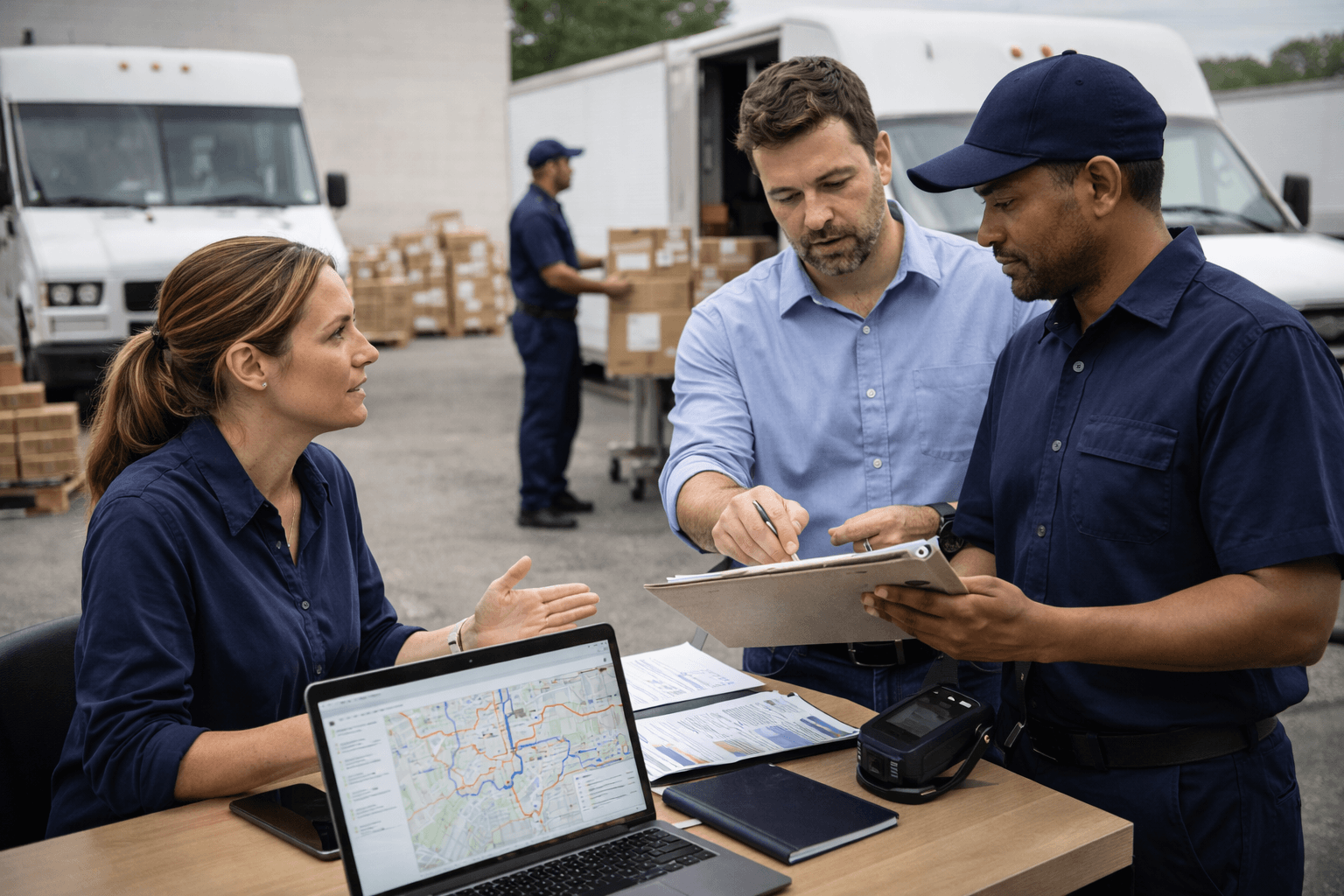 Futuristic last-mile replenishment orchestration operations workflow